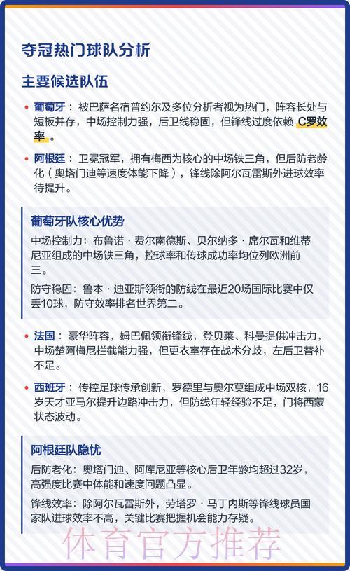 2026世界杯前瞻:稳定夺冠热门深度解析 2026世界杯前瞻:稳定夺冠热门深度解析